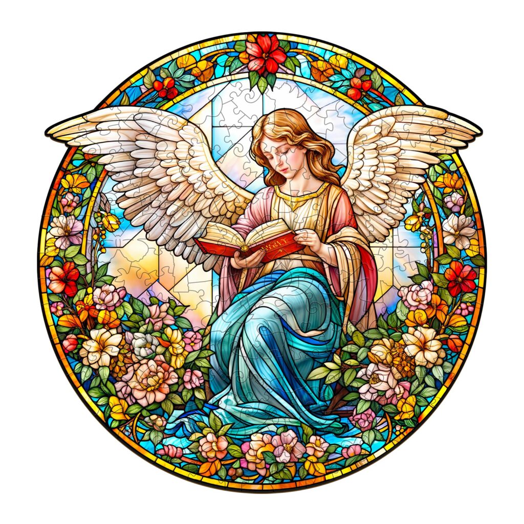 Wooden Jigsaw Puzzle – Angelic Garden 66d17b3e66d87