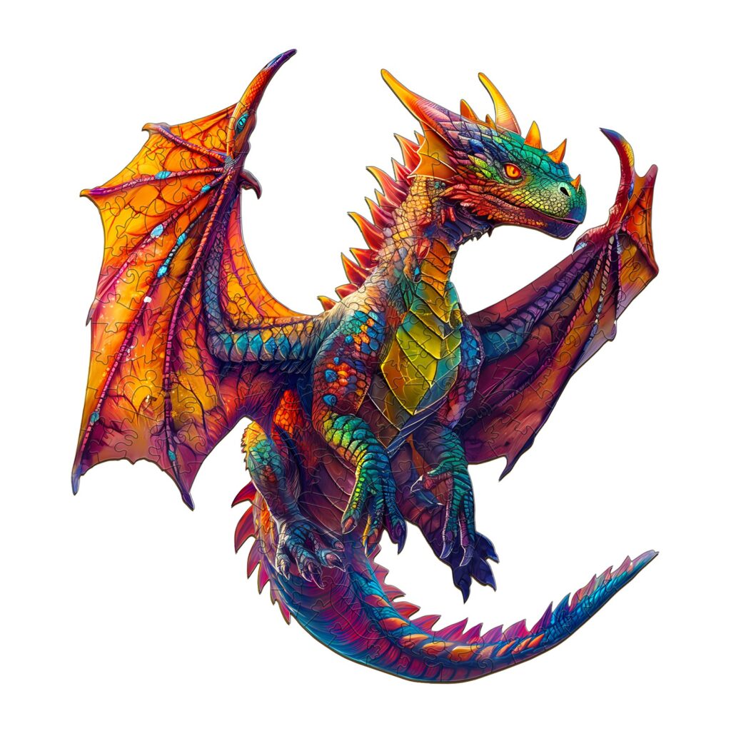 Wooden Jigsaw Puzzle-Dragon 3 66d1e24fa2084