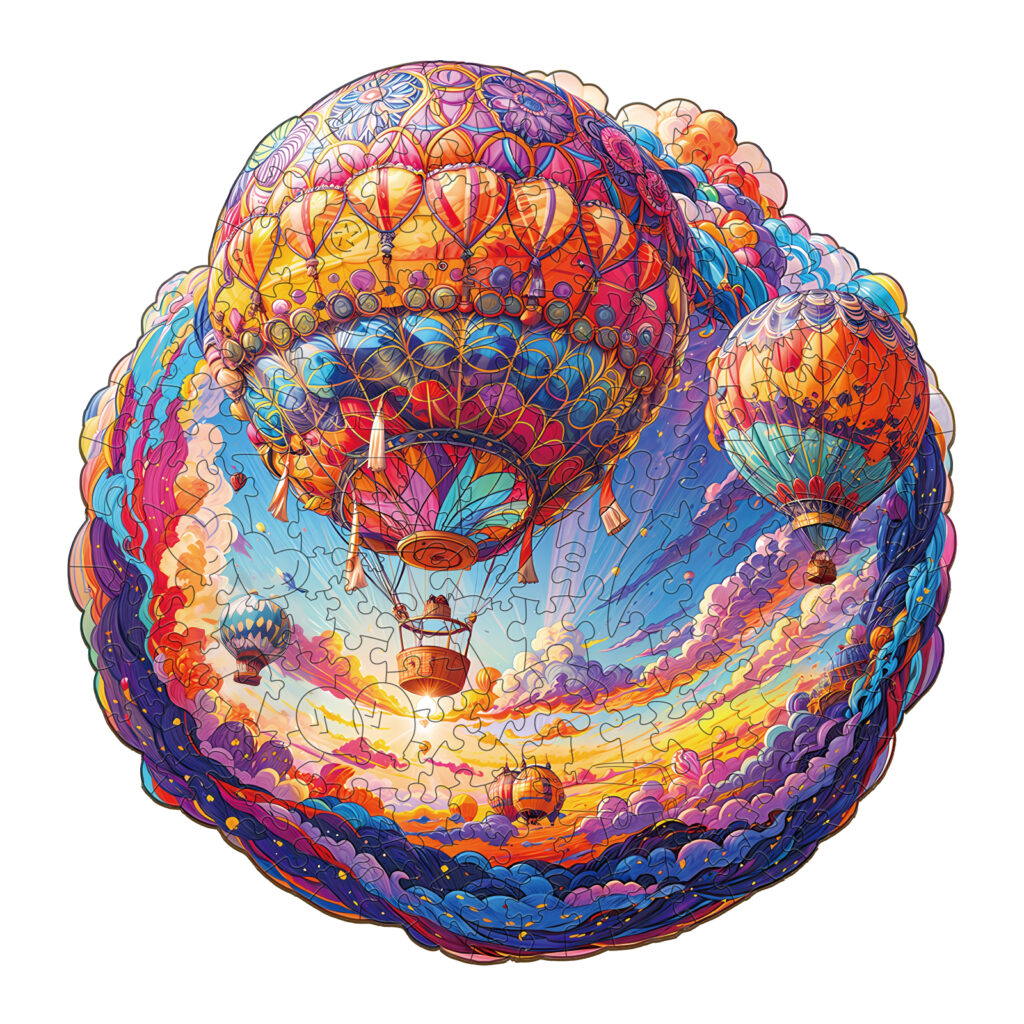 Wooden Jigsaw Puzzle – Hot Air Balloon 66d2c5105c431