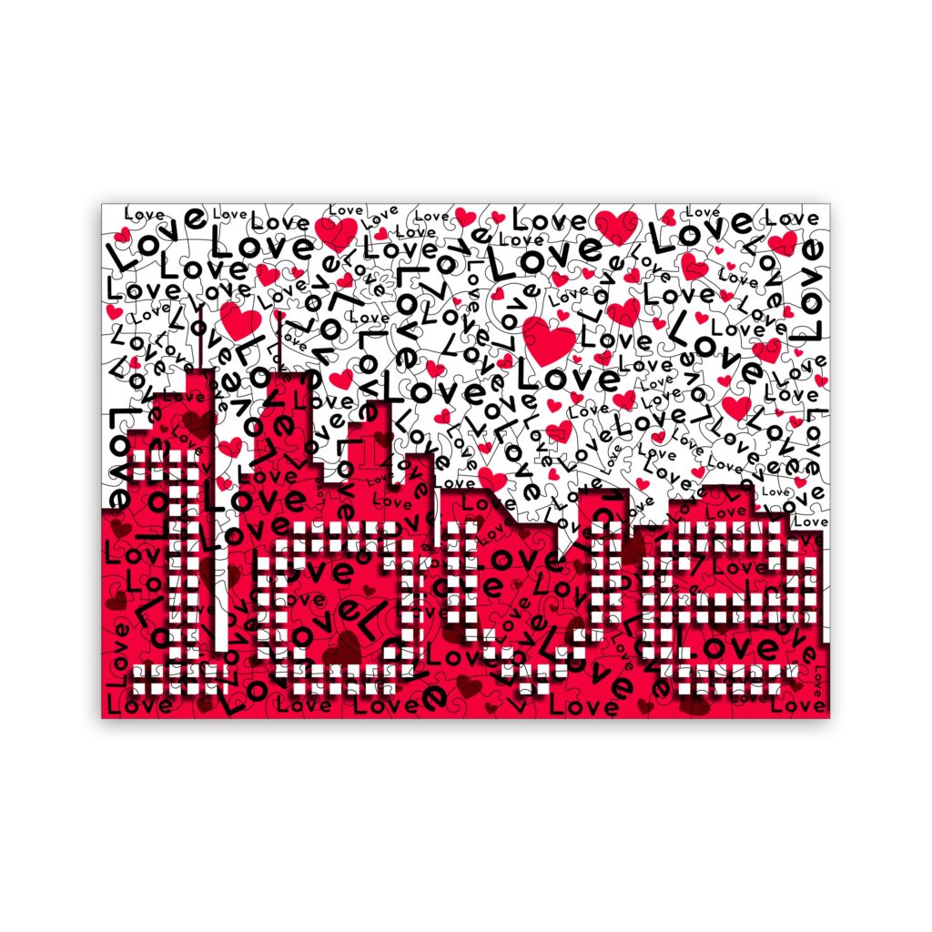 Wooden Jigsaw Puzzle-LOVE CHALLENGE 66d18fb5d0157