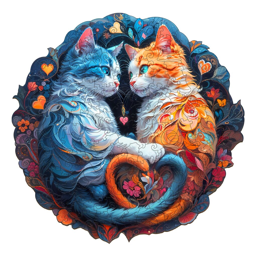 Wooden Jigsaw Puzzle – Love Hug 66d0eadcd675c