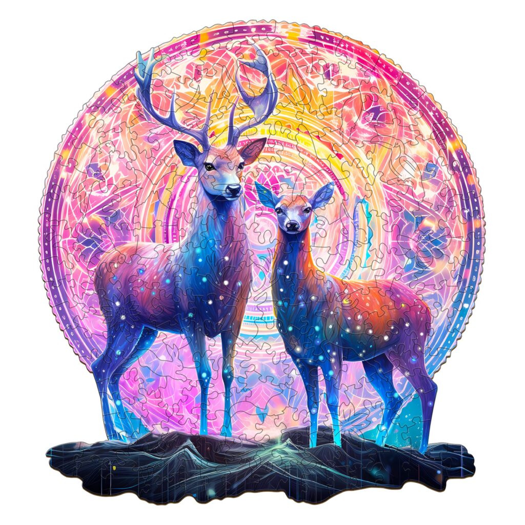 Wooden Jigsaw Puzzle – Moose Patron Saint 66d0501b8c6d1