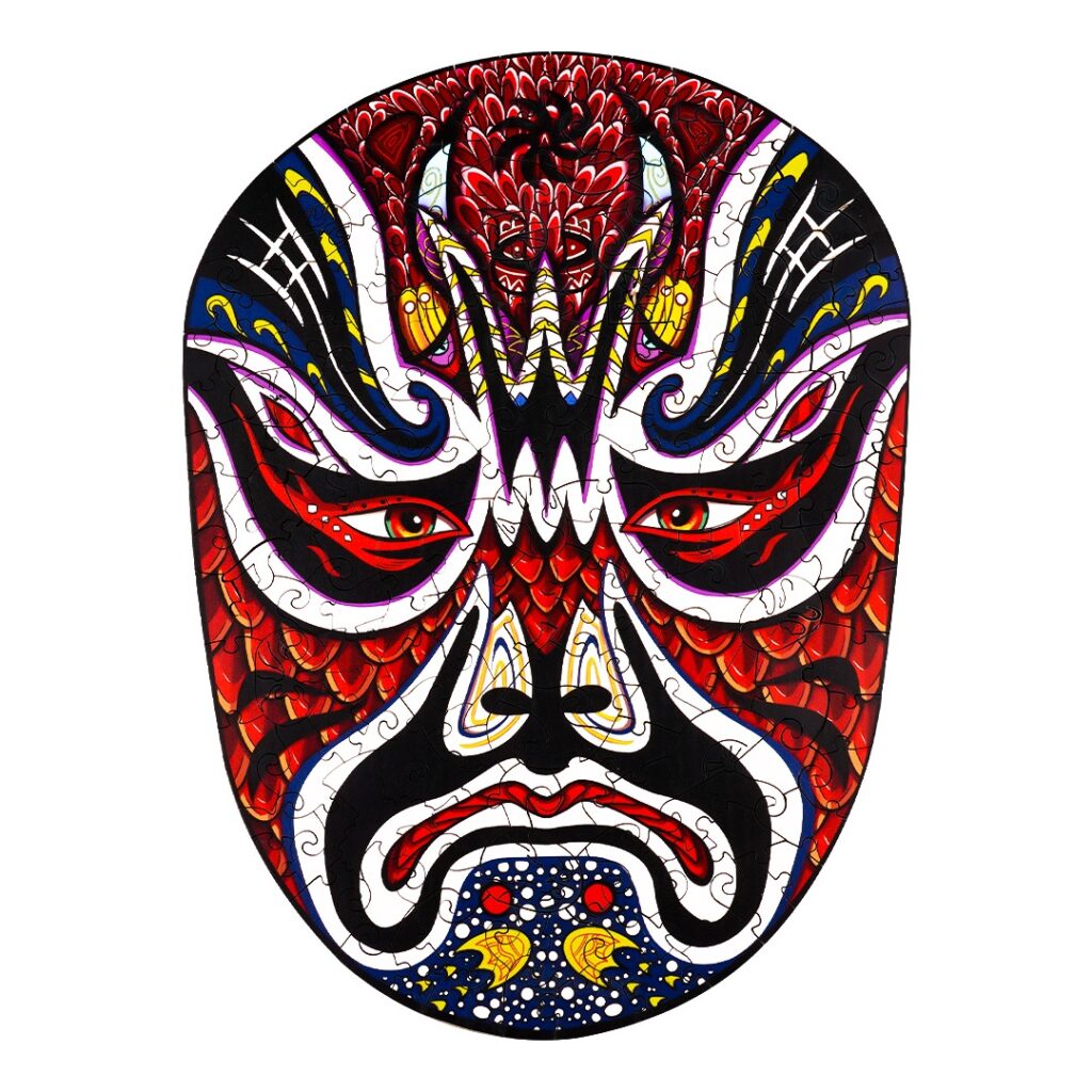 Wooden Jigsaw Puzzle- OPRRA MASK VALOR 66cf96814aab2