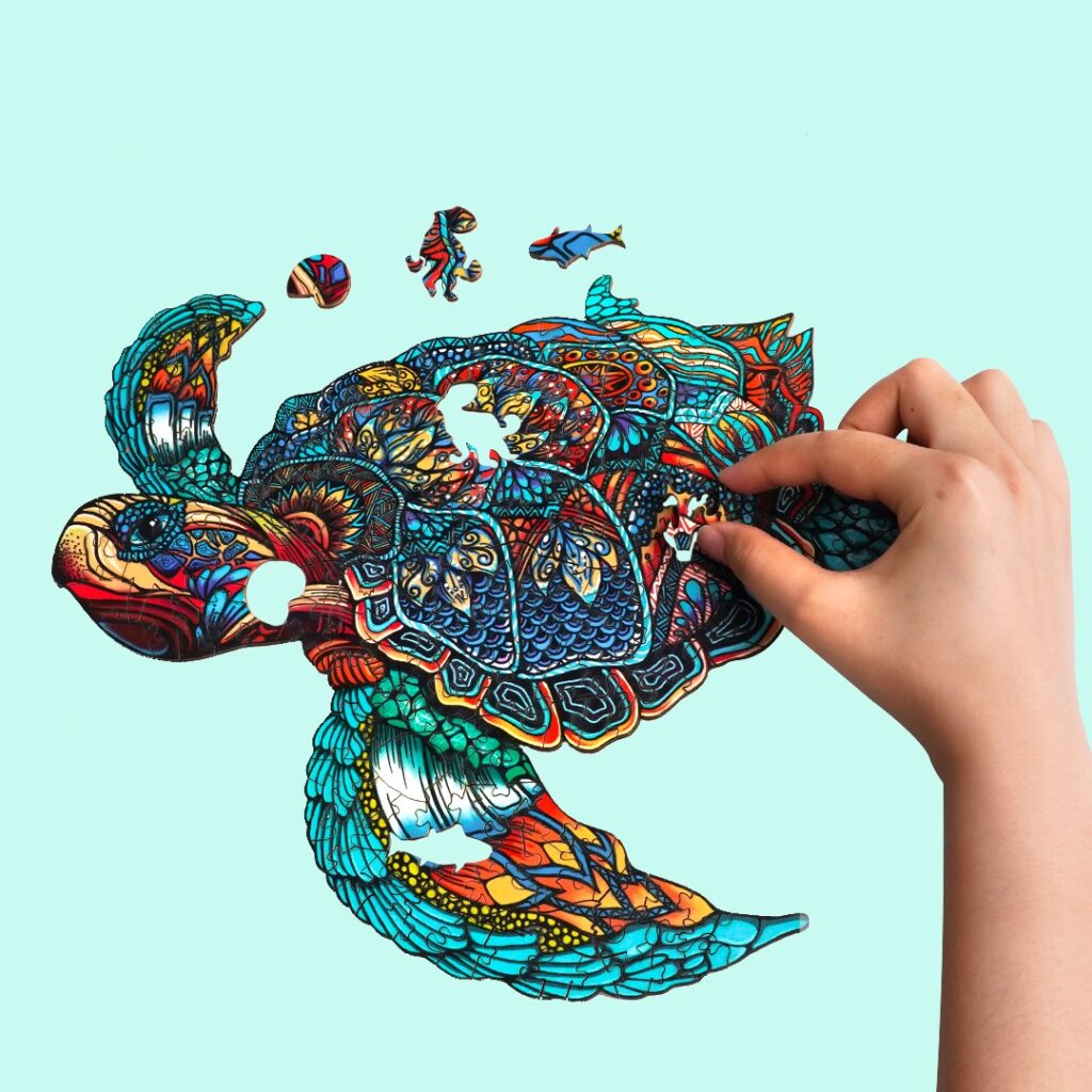 Turtle Wooden Jigsaw Puzzles 66d22facbf679