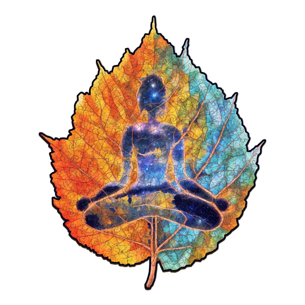 Wooden Jigsaw Puzzle-Starry Sky Meditation 66d2202f4d679