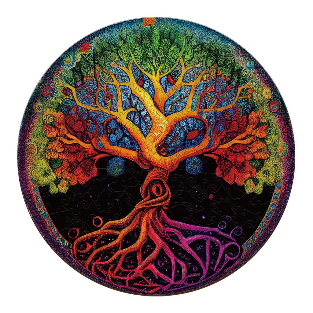 Wooden Jigsaw Puzzle-Tree of Life 3 66cfb550aab41