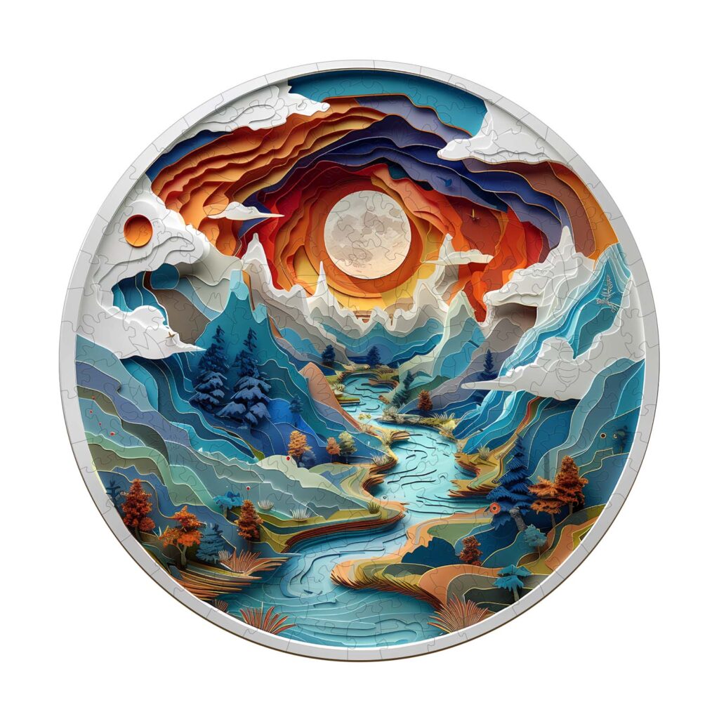 Wooden Jigsaw Puzzle – 3D Vision Inside the Cave 3 66dc7f3964587