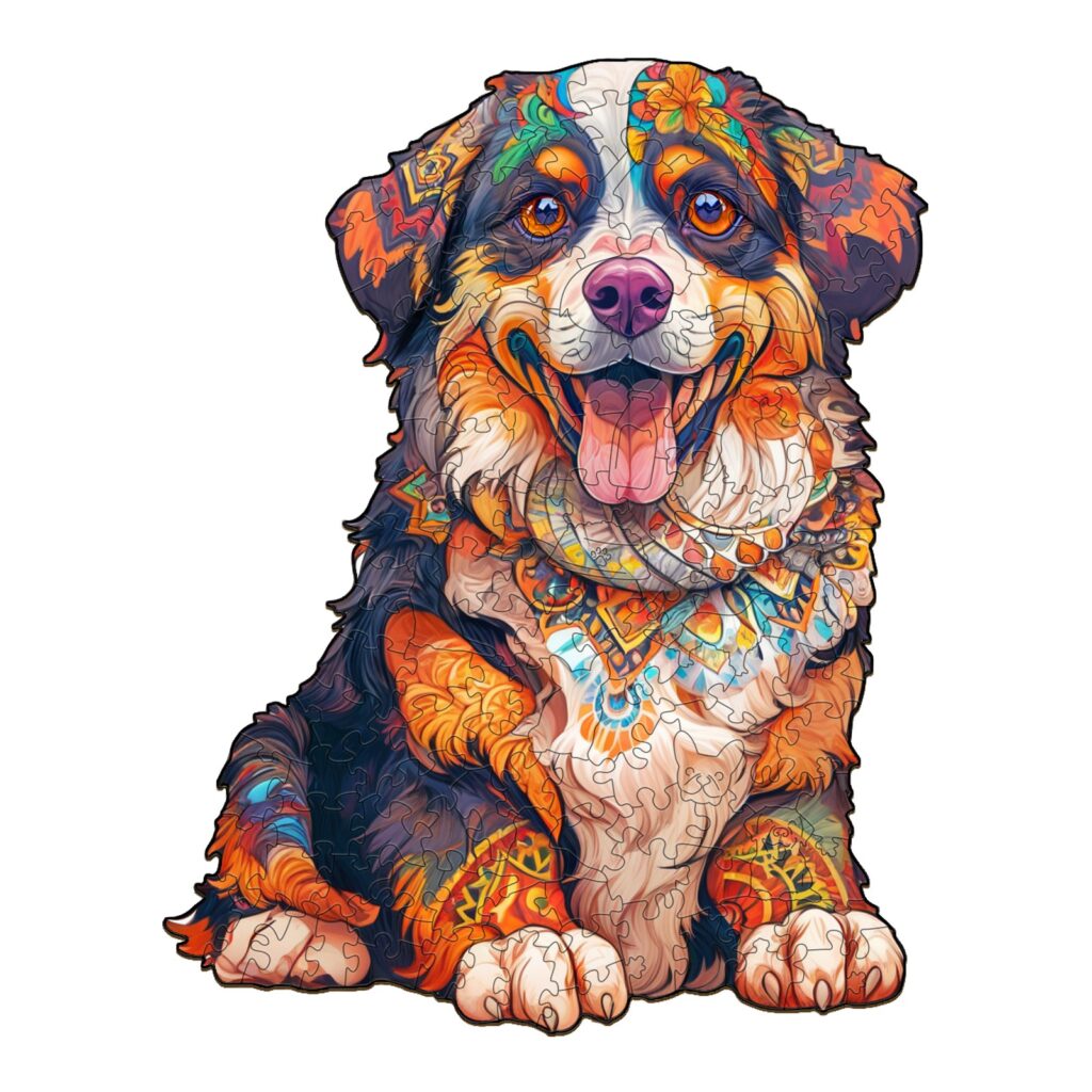 Wooden Jigsaw Puzzle – Bernese Mountain Dog 66db9c424a7ab