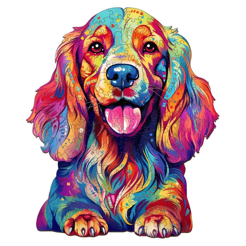 Wooden Jigsaw Puzzle- Cocker  Spaniel 2 66d525b0742e0