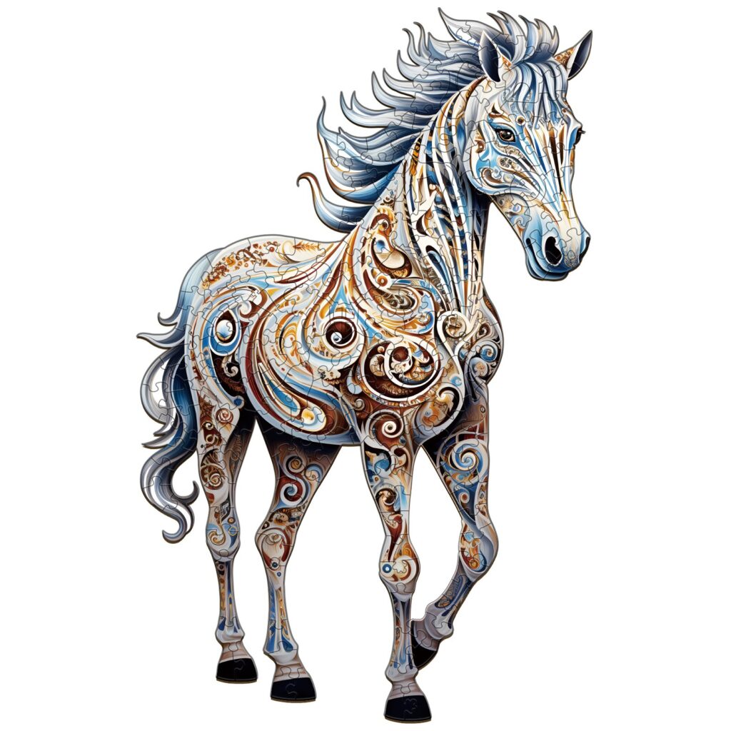 Wooden Jigsaw Puzzle-Free Zebra 2 66d3dc62bc0cd