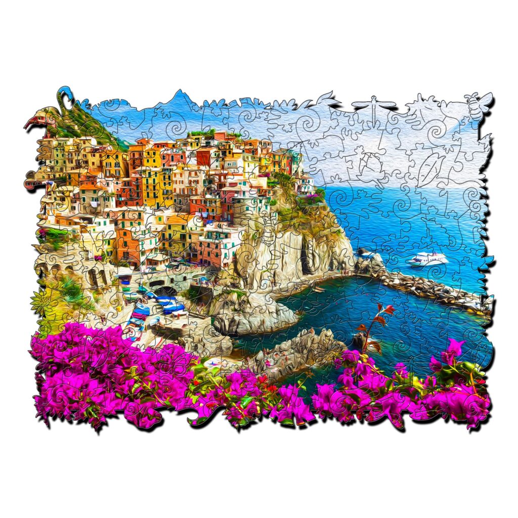 Wooden Jigsaw Puzzle-ITALIAN RIVIERA 66d83a1e77c0e