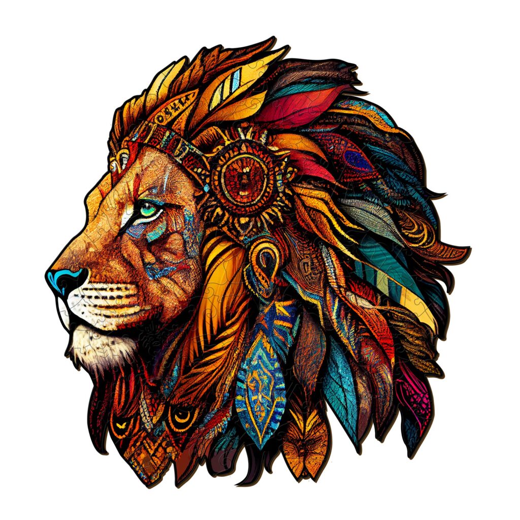 Wooden Jigsaw Puzzle-Lion King 66d5fe26ed701
