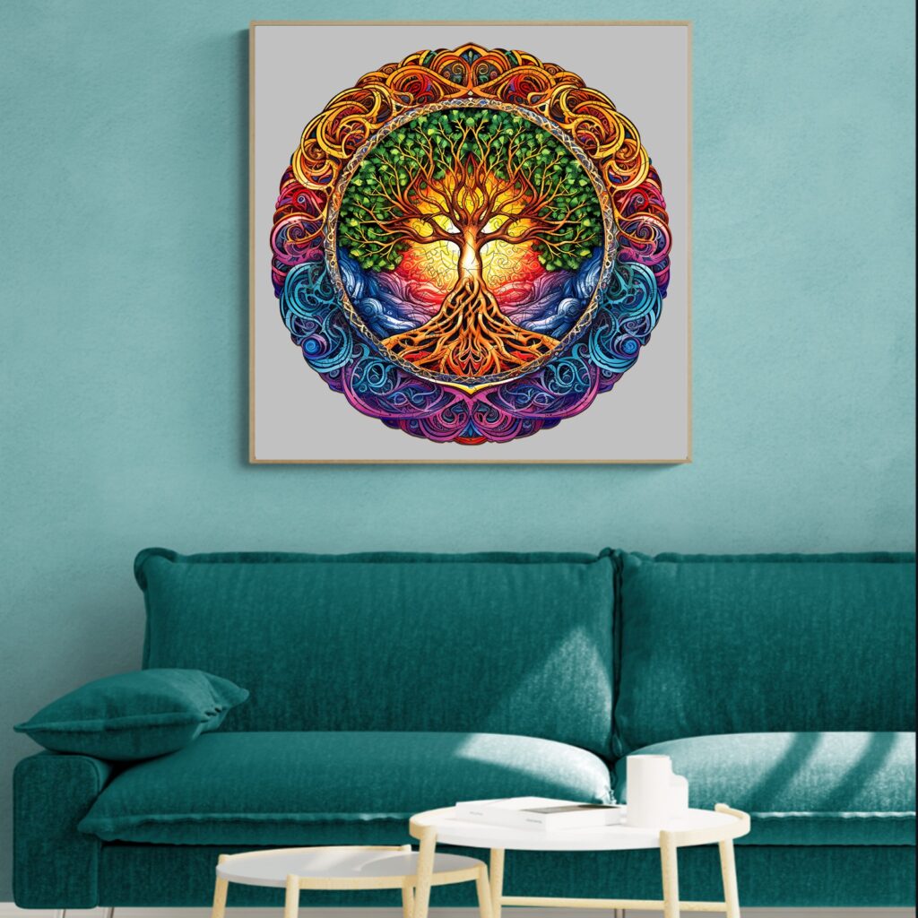 Discover the Serenity of Kaayee Mandala Jigsaw Puzzles 66dc3d251bfbf