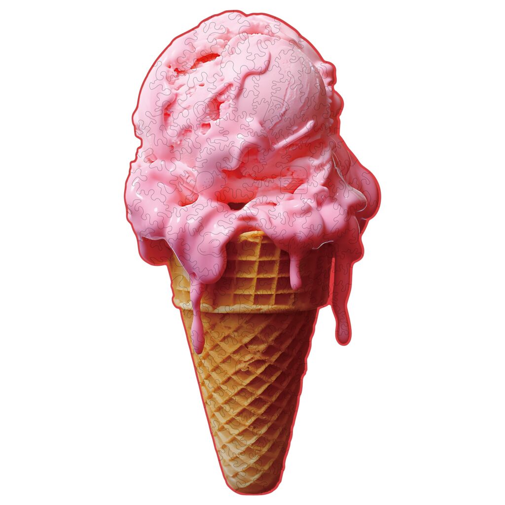 Wooden Jigsaw Puzzle-Ice Cream 66ef1b9623b8c