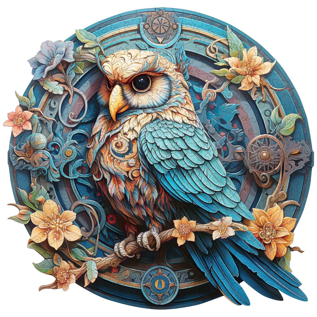Wooden Jigsaw Puzzle-Wise Owl 2 66da713f2228d