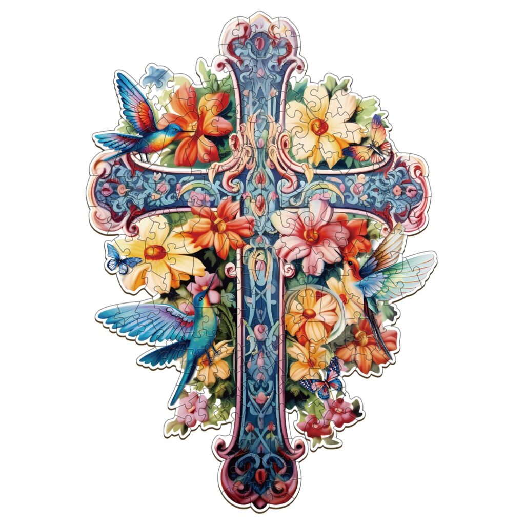 Wooden Jigsaw Puzzle-Blessing Cross-1 66d5c0432bcef