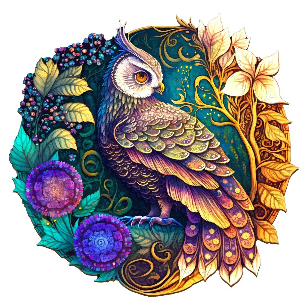 Wooden Jigsaw Puzzle-Yin Yang Owl 3 66df703c16580